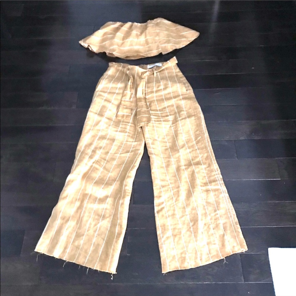 Faithfull The Brand Solana linen pants & top set - Picture 5 of 5
